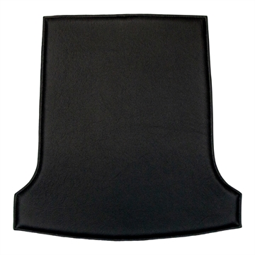 Standard seat cushion in Basic Select Leather in Black for Louis Ghost Chair by Philippe Stack